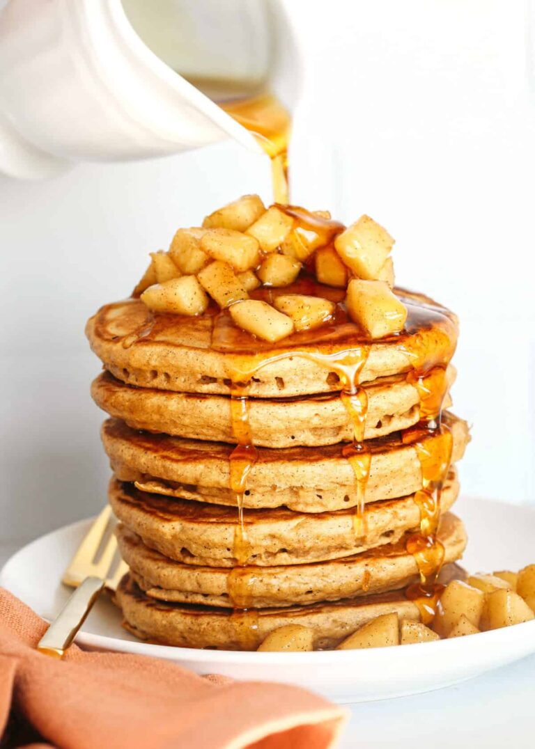 Crêpes Saines aux Pommes et à la Cannelle – Mangez Léger